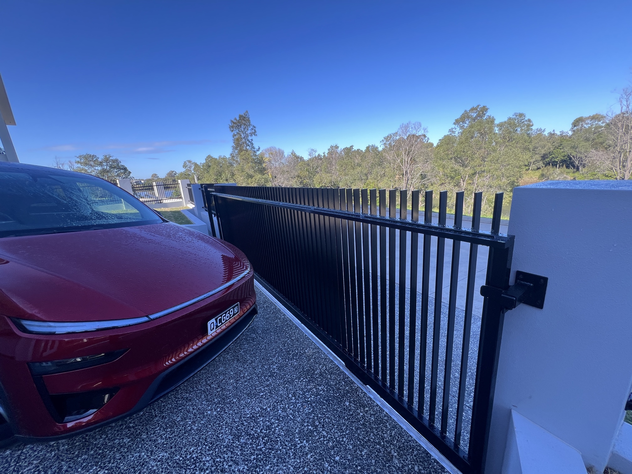 Gate installation Brisbane project